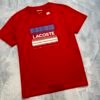 Camiseta Lacoste Letreiro