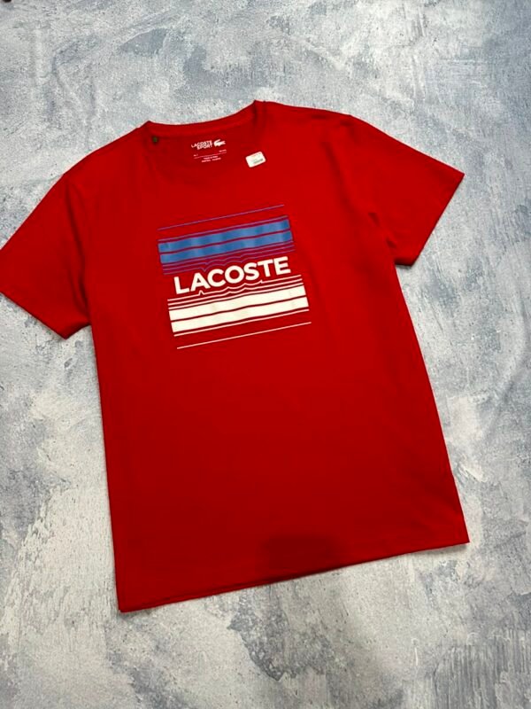 Camiseta Lacoste Letreiro