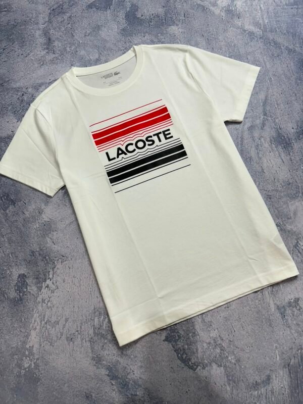 Camiseta Lacoste Letreiro