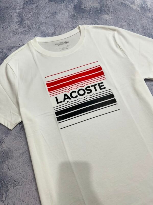 Camiseta Lacoste Letreiro
