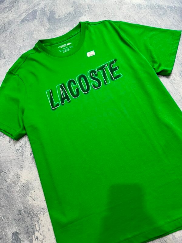 Camiseta Lacoste Letreiro
