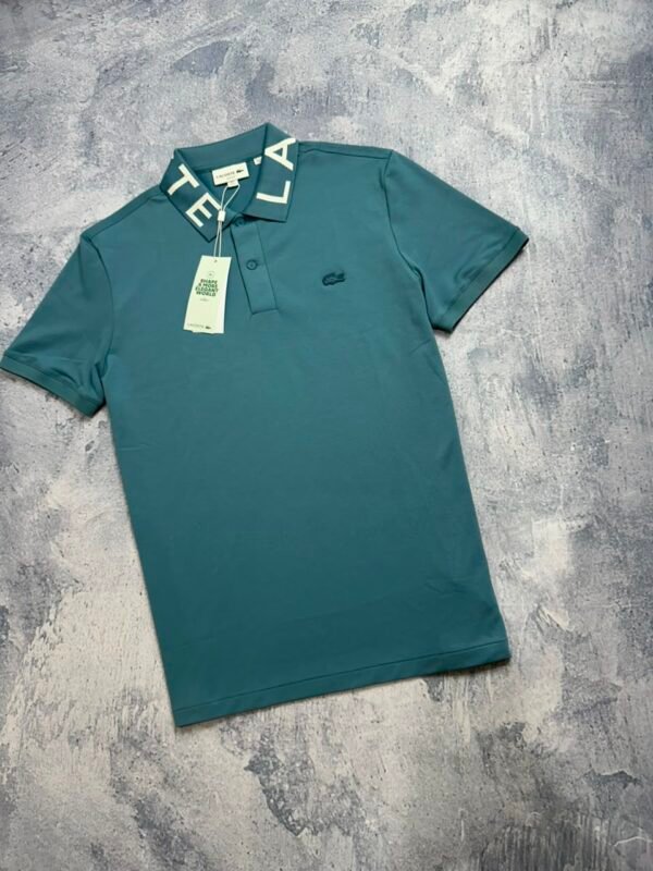 Polo Lacoste Gola Letreiro