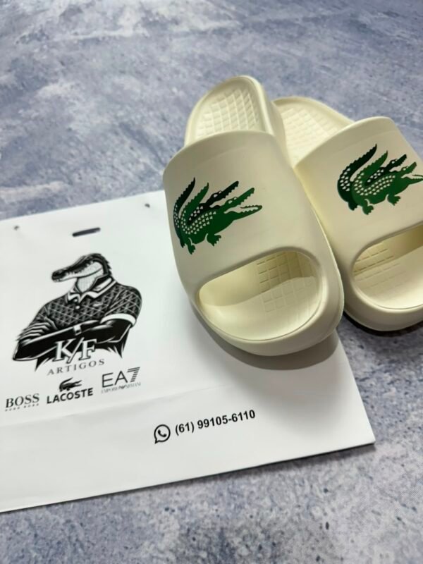 Chinelo Lacoste Slide 2.0