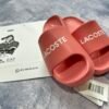 Chinelo Lacoste Slide Rosa 2.0